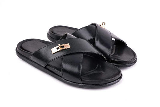 Black Cross Slides