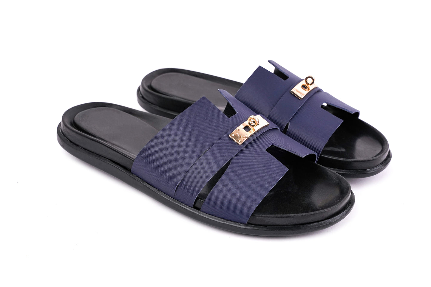 Navy Blues Slides