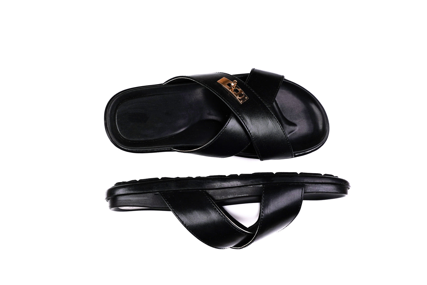 Black Cross Slides